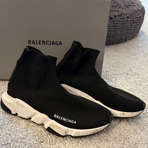 Balenciaga Speed Knit Sneakers Sz 38